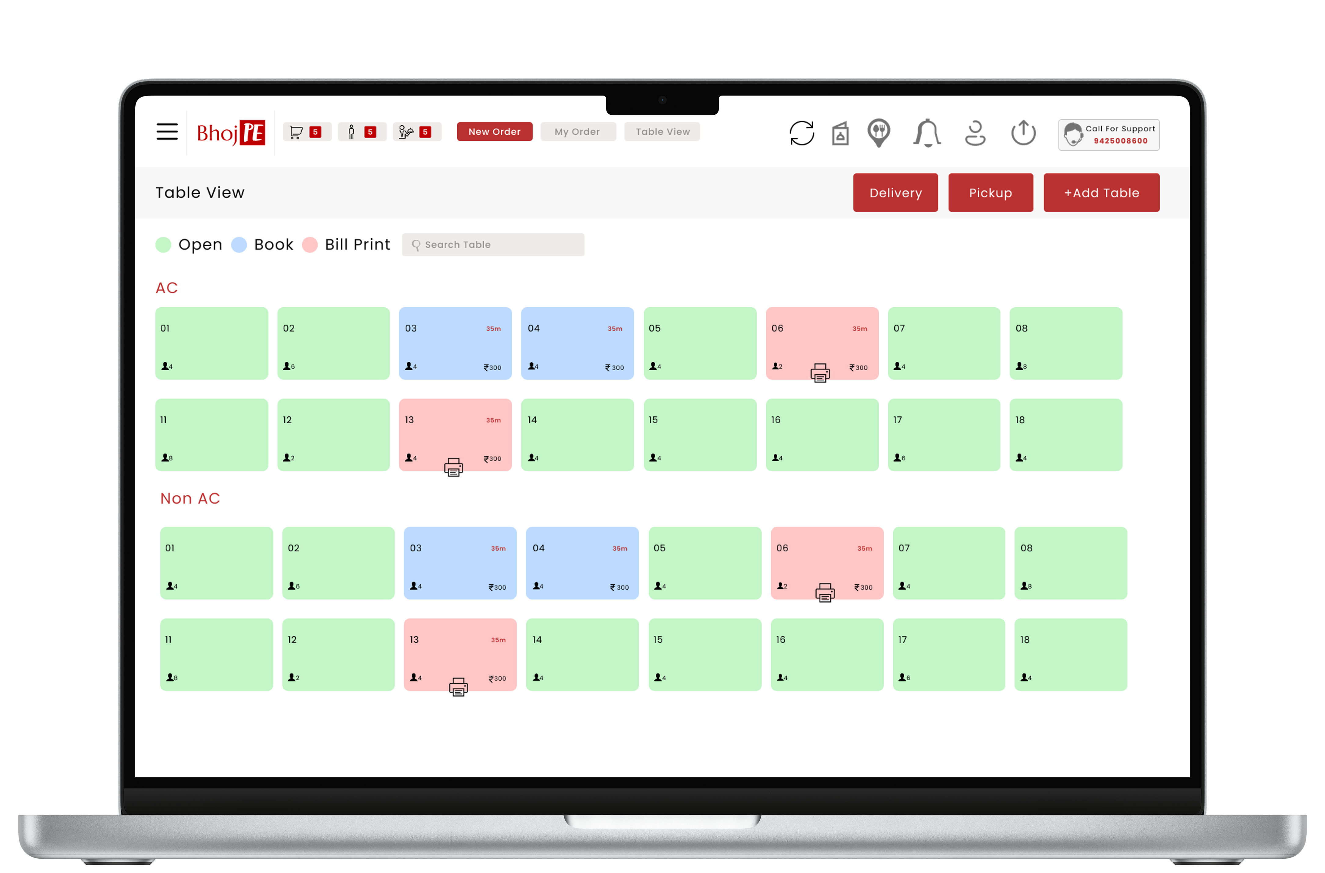 Bhojpe Billing Dashboard